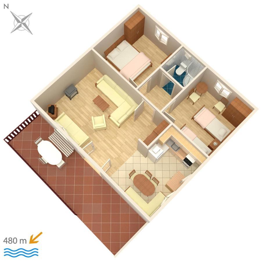 Apartments With A Parking Space Njivice, Krk - 5320 المظهر الخارجي الصورة